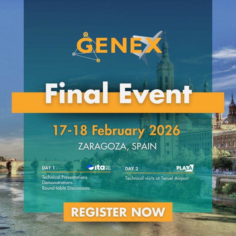Save the Date! GENEX Final Event – Zaragoza, Spain