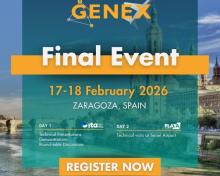 Save the Date! GENEX Final Event – Zaragoza, Spain